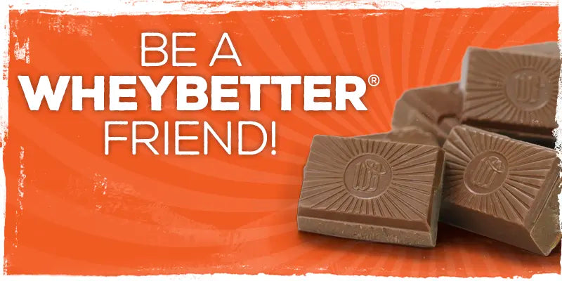 Wheybetter refer a friend pod