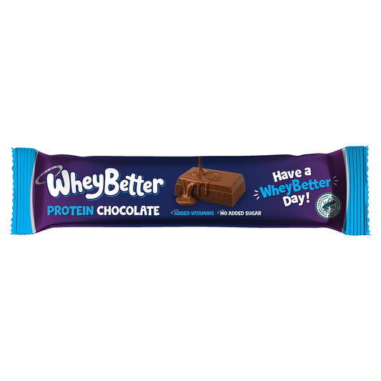 Protein Milk Chocolate 12x35g Bar Box - Vitamins